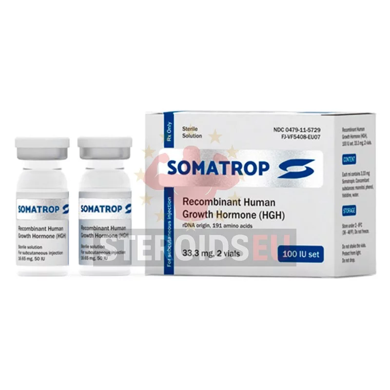 HGH Somatropin-800x800 HGH Somatropin / Liquid Somatrop-Lab 50IUx2 vials /100 IU - Image 1